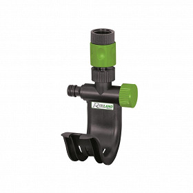 Support robinet pour tuyau d'arrosage avec raccord