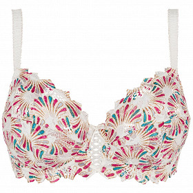 Soutien-gorge armature ligne Arum Mosaïc Sans Complexe JIO IMP GRAPHIQUE AURORE 95D