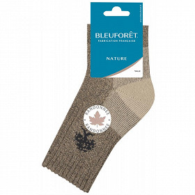 Socquettes de randonnée homme Bleuforêt BEIGE CT6 T43/46