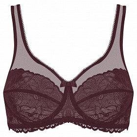 Soutien-gorge armature ligne Generous Essentiel Dim A7I RUBIS FONCE 90D