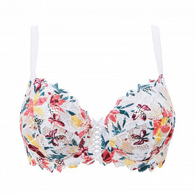 Soutien-gorge armature ligne Arum Mosaïc Sans Complexe JAS IMP FLORAL MAGNOLIA 90C