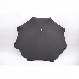 Anjosa parasol 180/8/22/25 mat inclinable aluminium uni gris n°5