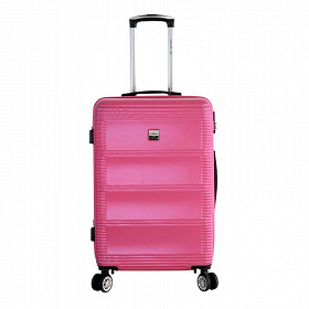 Valise rigide 75cm Londres fuschia