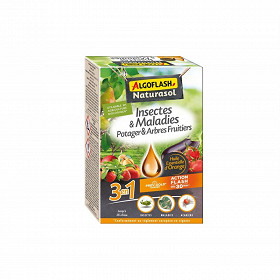 Algoflash Naturasol insectes maladies acariens potager et arbres fruitiers 100ml