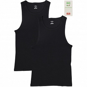 Lot de 2 débardeurs noir homme NOIR/NOIR T7