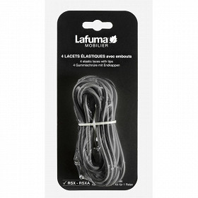 Lacets orage elastiques avec embout pour relaxe lafuma