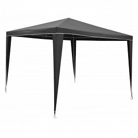 Tonnelle fixe 3x3m en toile gris