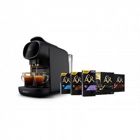 Philips machine à capsules L'Or Barista Sublime + 50 capsules LM9012/65