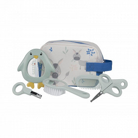 Set de toilette trousse souple lovely donkey vert - Bébé Confort