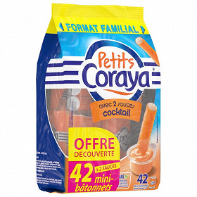 Petits Coraya sauce cocktail 420g offre découverte