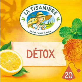 La tisanière infusion détox x20s -30g