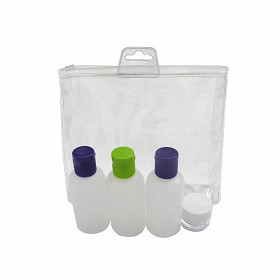 Trousse kit voyage visa kit 3 produits transp