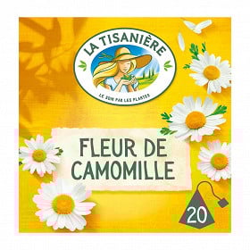 La tisanière infusion fleur de camomille x20s - 30g