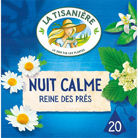 La tisaniere infusion nuit calme 20 sachets 30g